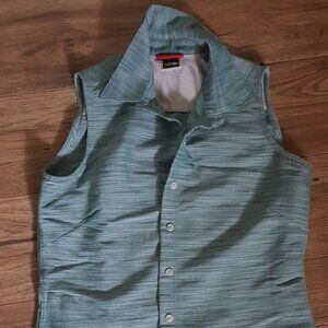 North face sleeveless performance shirt women size S